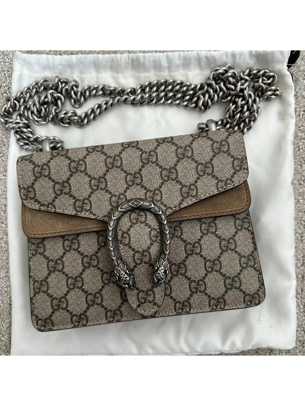 Gucci GG Supreme Dionysus Small Shoulder Bag